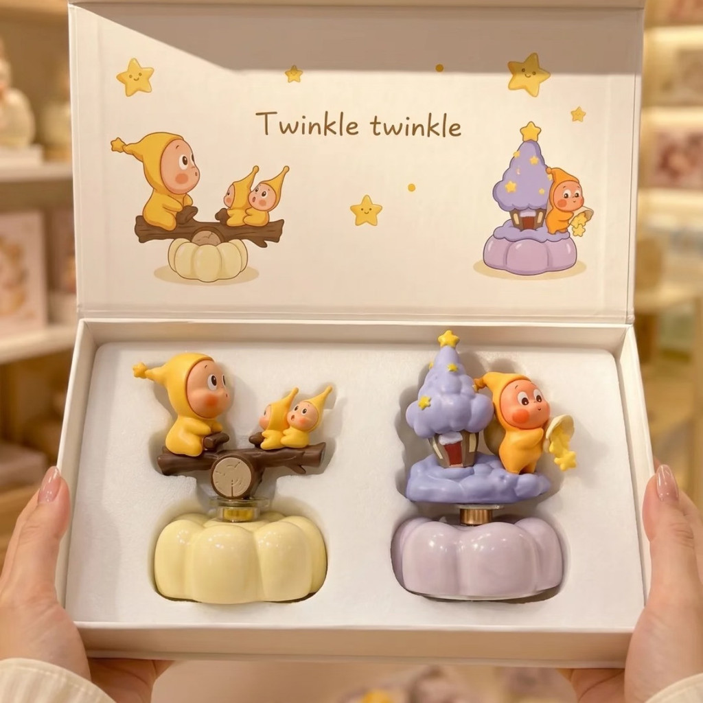 2026 Novo produto caixa de presente Starman Jingdezhen balanço de cerâmica Starman Swing Music Car Desktop lyh777.br2026