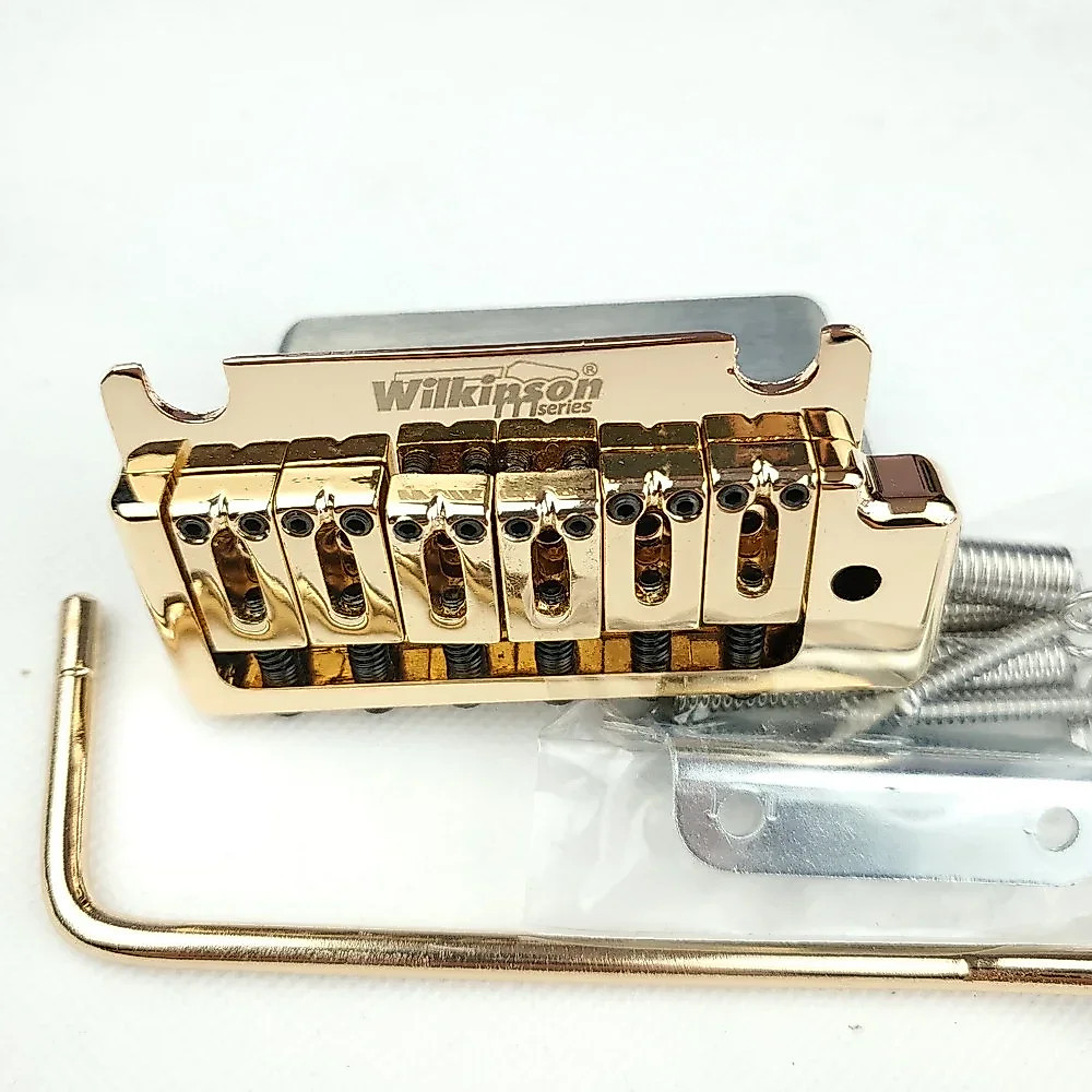 Yga-Wilkinson Gold Double Swing Guitarra Elétrica Tremolo System Bridge WOV08