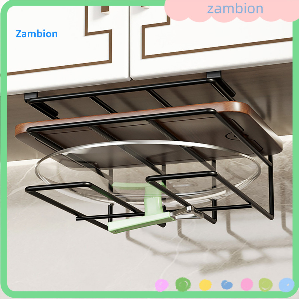 Cutting Board Holder Under-cabinet Storage Rack Heavy-duty – Strong Load-bearing Easy to Install for Chopping for Sout