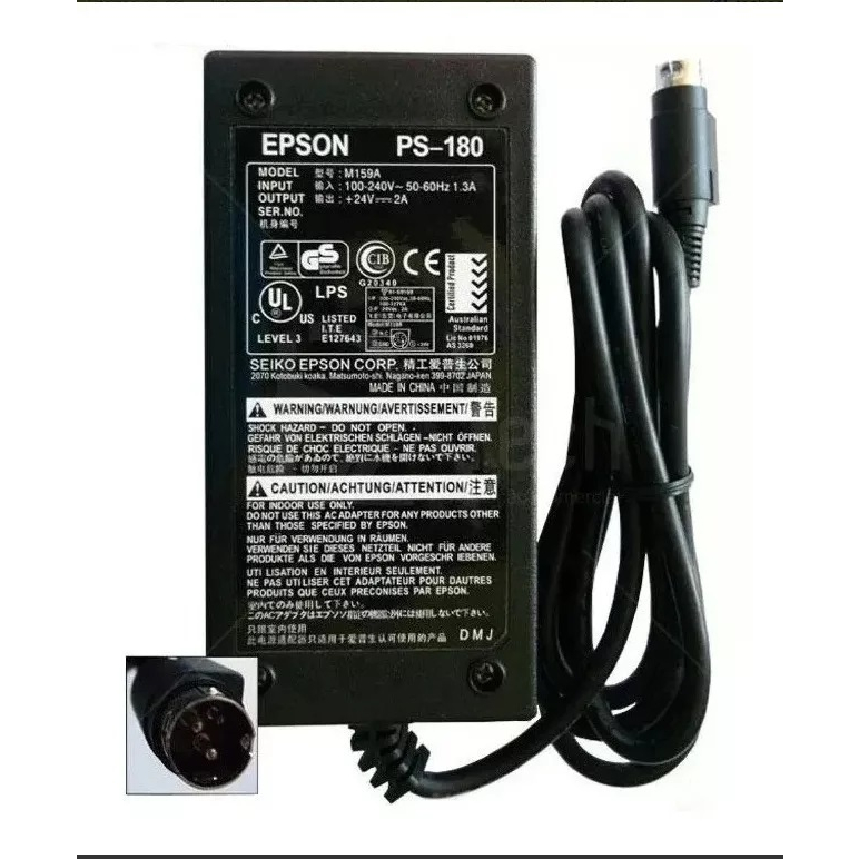Fonte Impressora Elgin Nix Vox 24v 3a Compatível Fon1188-rs