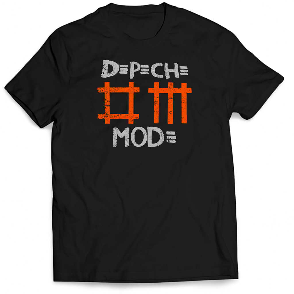 Camiseta Banda Depeche Mode 100% Algodão Tamanho Unissex