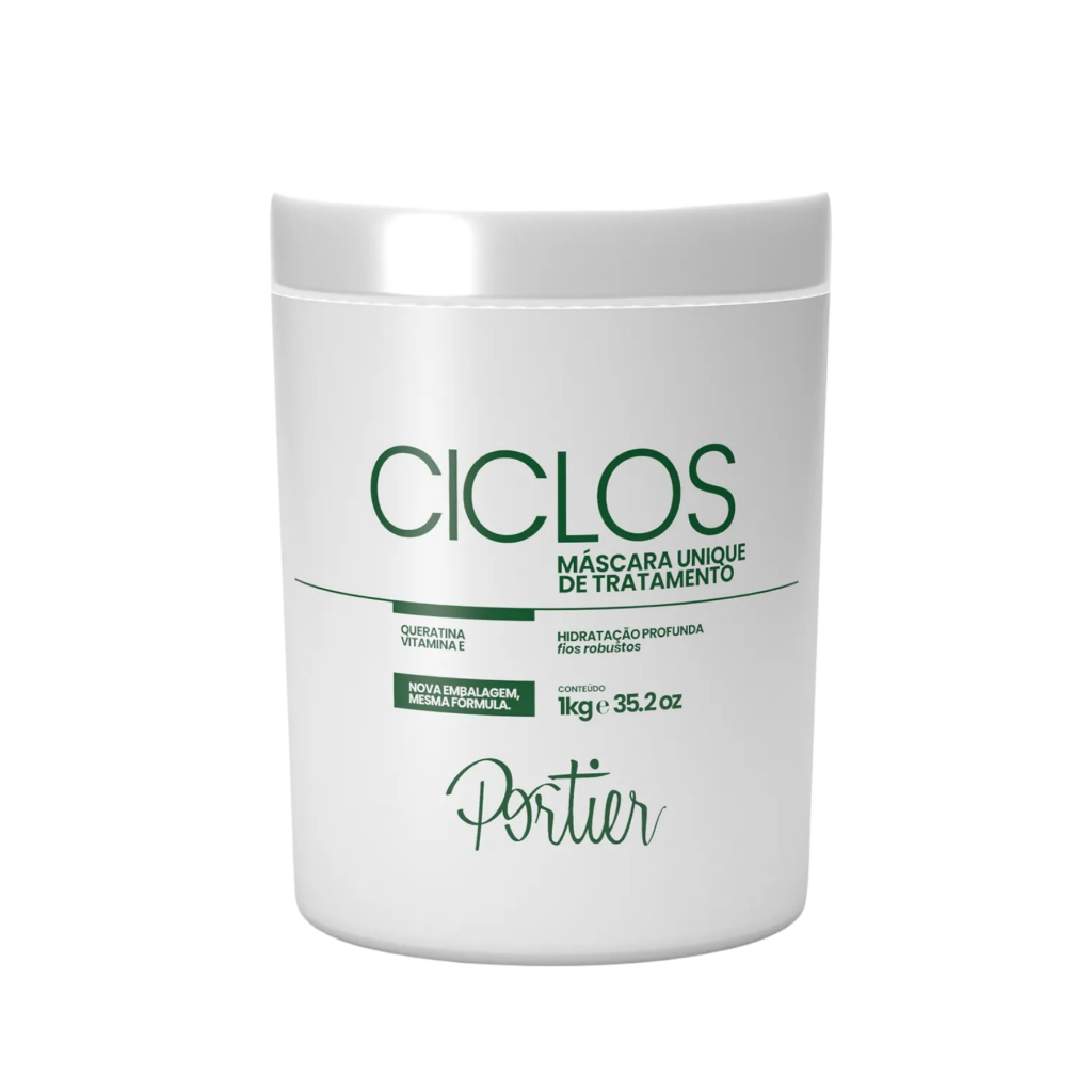 Portier Ciclos Unique B-Tox Máscara Capilar 1000g