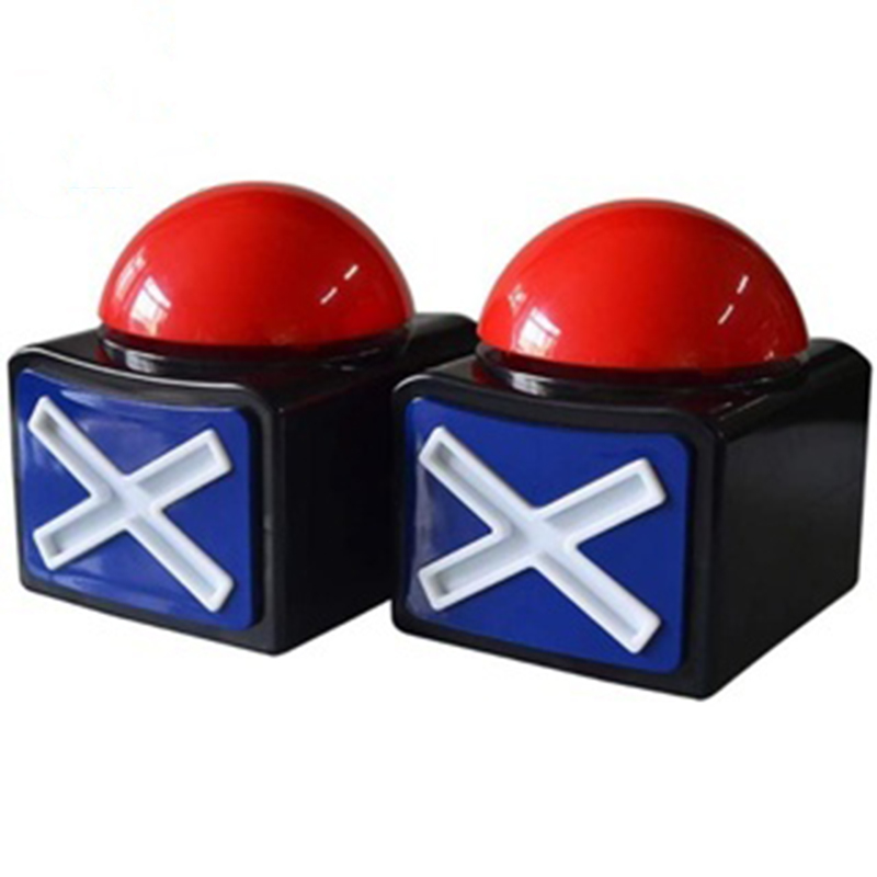 2 Peças De Buzzer Educacional Interativo - Botões De Resposta Para Crianças, Aprendizado Divertido Em Família
