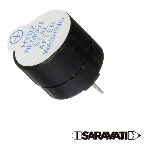 Kit 5 X Buzzer 12mm 24v Ativo Continuo
