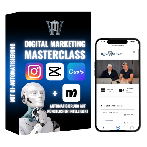 Digital Marketing Masterclass - Automatisiert Geld verdienen