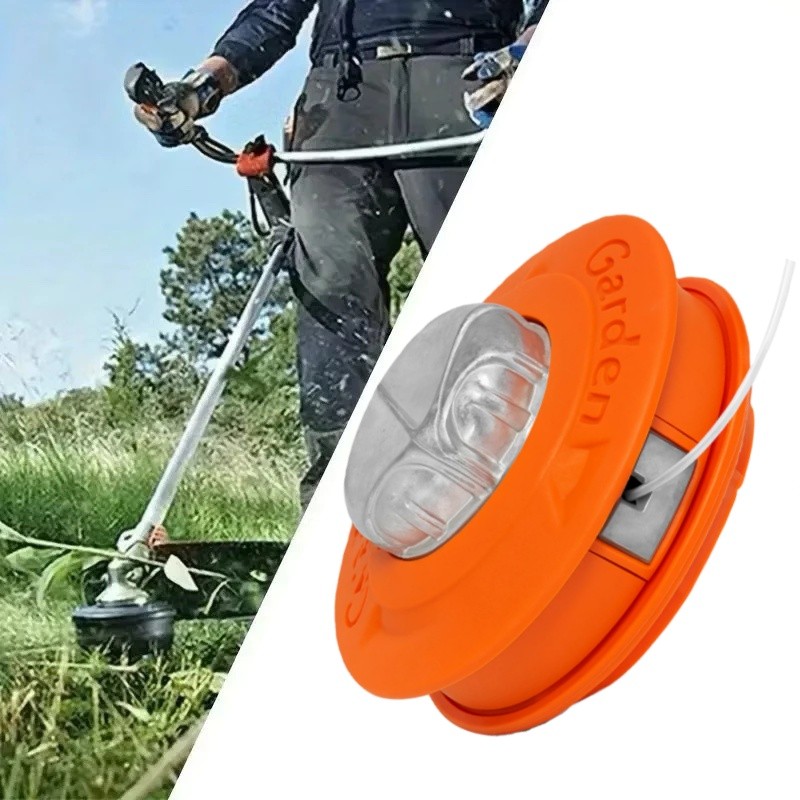 Cabeçote Carretel De Nylon Easy Load Automático Para Roçadeira