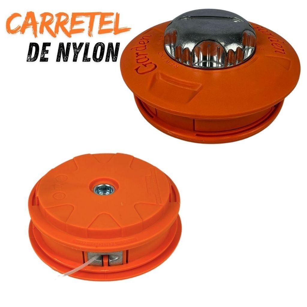 Carretel Automatico Garden Easy Load M10 Fio Nylon Roçadeiras Multimarcas