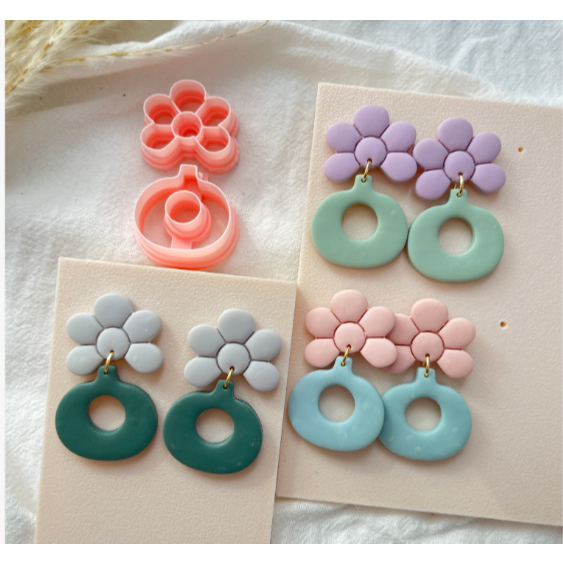 Kit Cortador Polymer Flor 6 cm.
