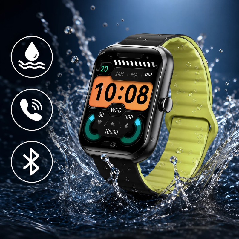 Bluetooth 5.3 Relógio Inteligente RS4 Max Tela Grande 1.91 HD Chamada Bluetooth Atende Ligação Bateria IP68