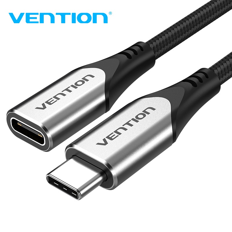 VENTION Cabo de extensão USB 3.1 TypeC macho para fêmea para Nintendo Switch MacBook Pro Google Pixel Samsung