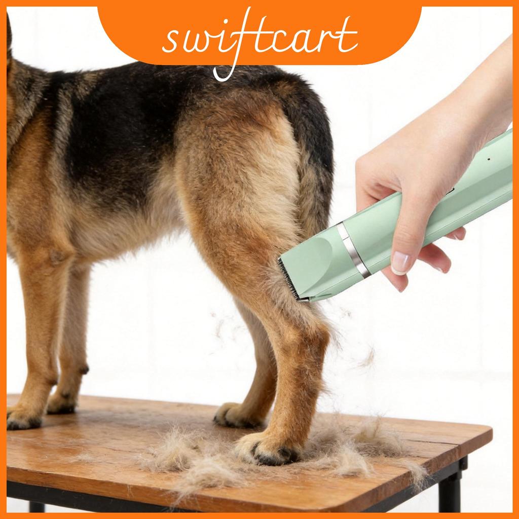 Máquina De Cortar Cabelo Elétrica Para Animais De Estimação Cães E Gatos Com Barbeador Recarregável Usb Typec Uso Domést