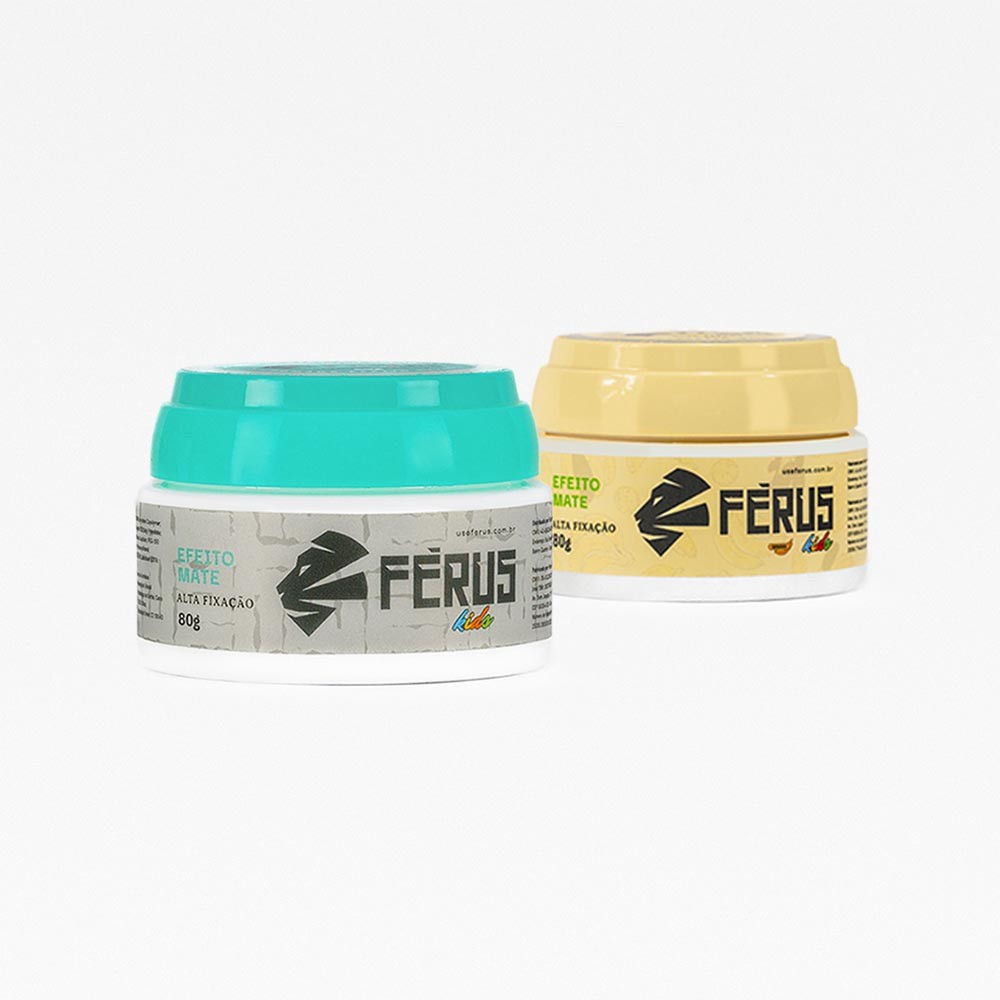 Ceras Modeladoras Tutti Frutti e Banana Efeito Mate Ferus Kids