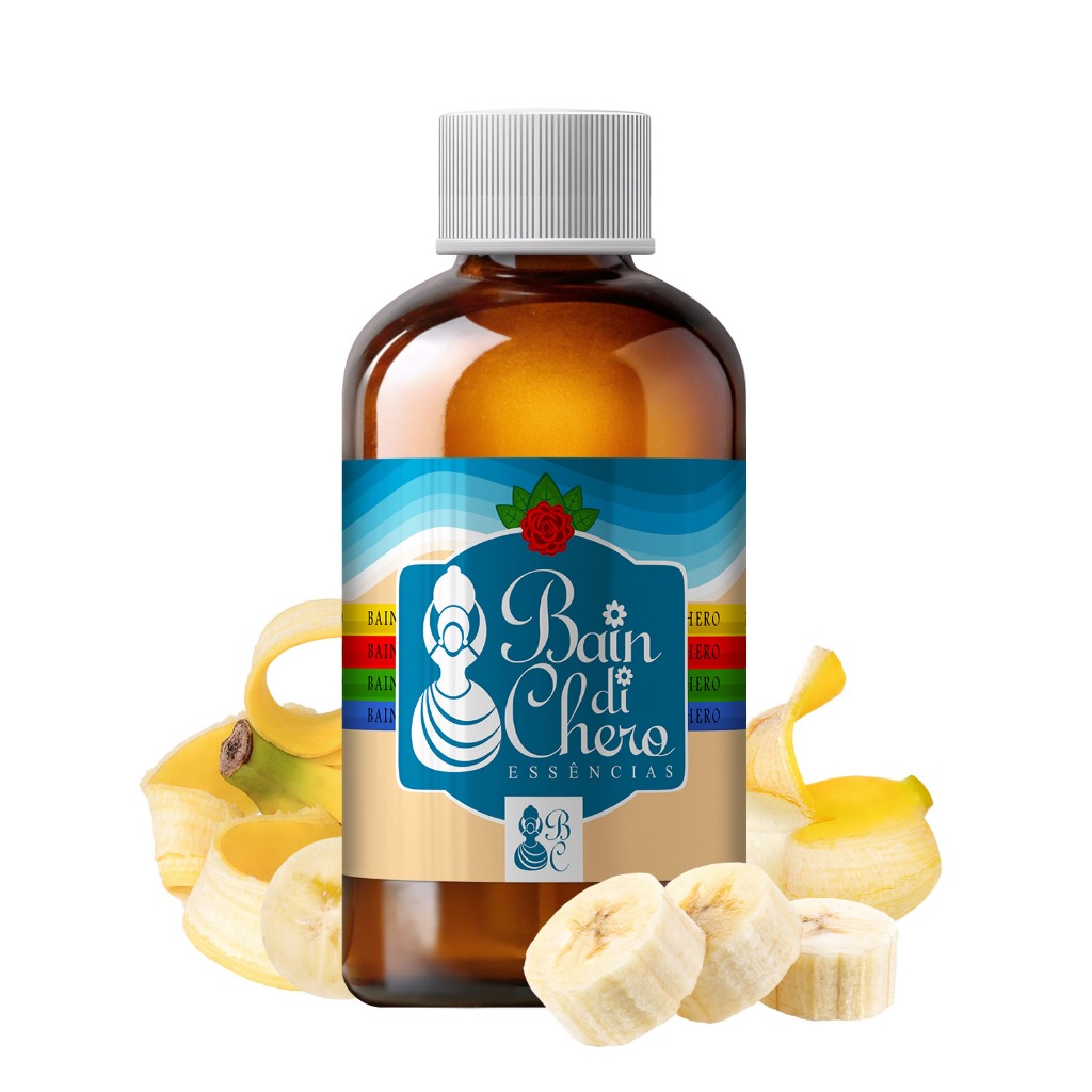 Essência Aromatizante Óleo Lipossolúvel Para Velas Aromaticas e Incensos - Banana 100ml