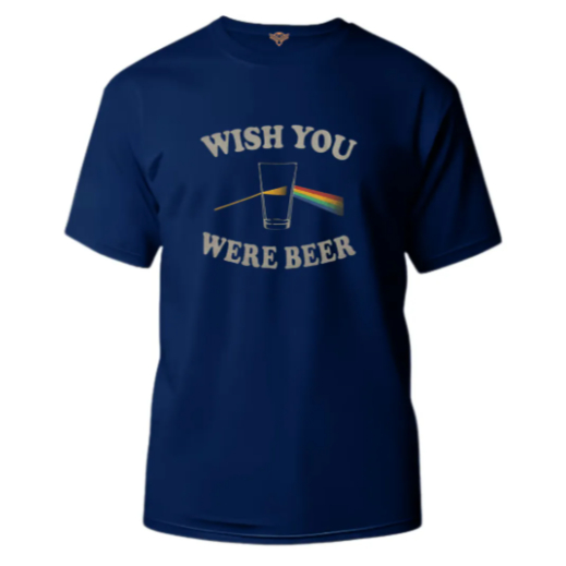Camiseta Masculina Estampa Cerveja - Wish You Were Beer Tecido Premium 100% Algodão