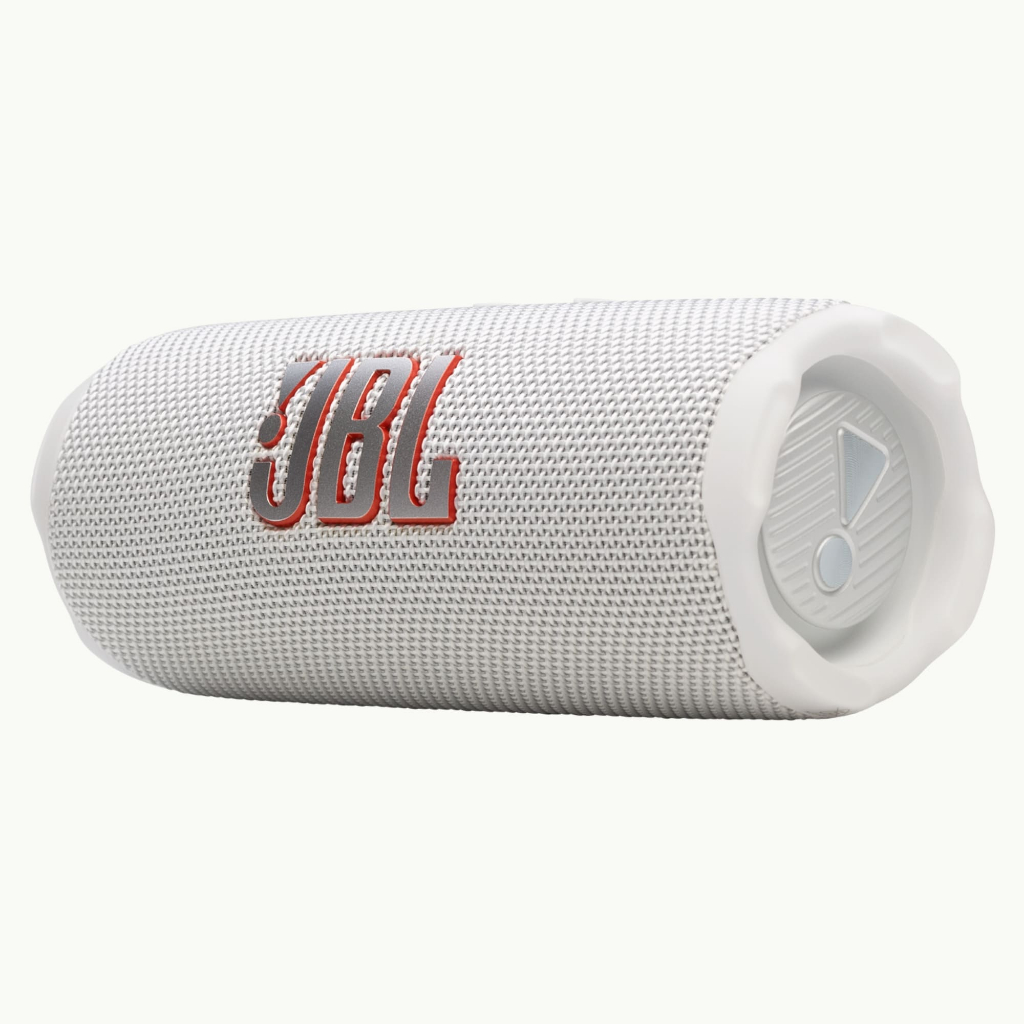Caixa De Som Portátil JBL Flip 7 Branco Bluetooth À Prova D'Água e Resistente a Quedas White
