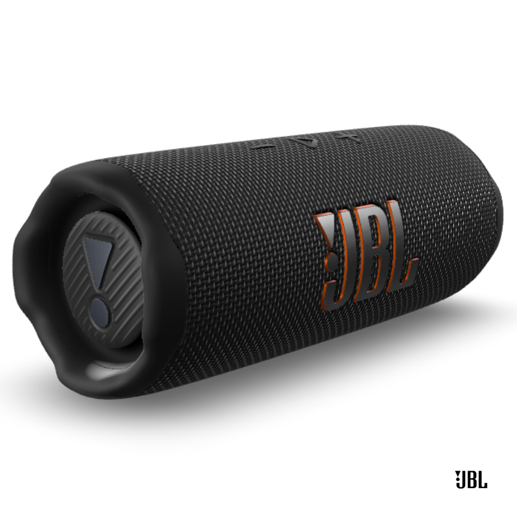 Caixa de Som JBL Flip 7 Bluetooth Portátil Preta IP68 Autonomia 16h Auracast