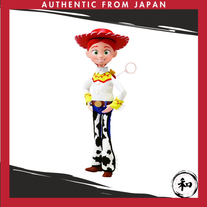 Toy Story 4 Real-Size Talking Figure with Demo Batteries (3 AAA Alkaline Batteries Included) Jessie (Total Height: 37