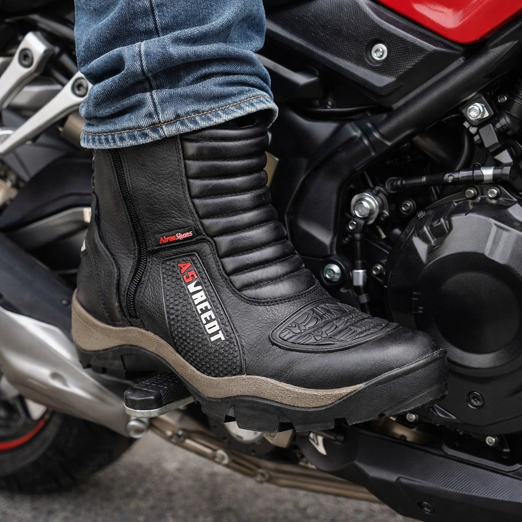 Bota Motociclista Para Altura Até 9cm Mais Alto As-Height pronta entrega