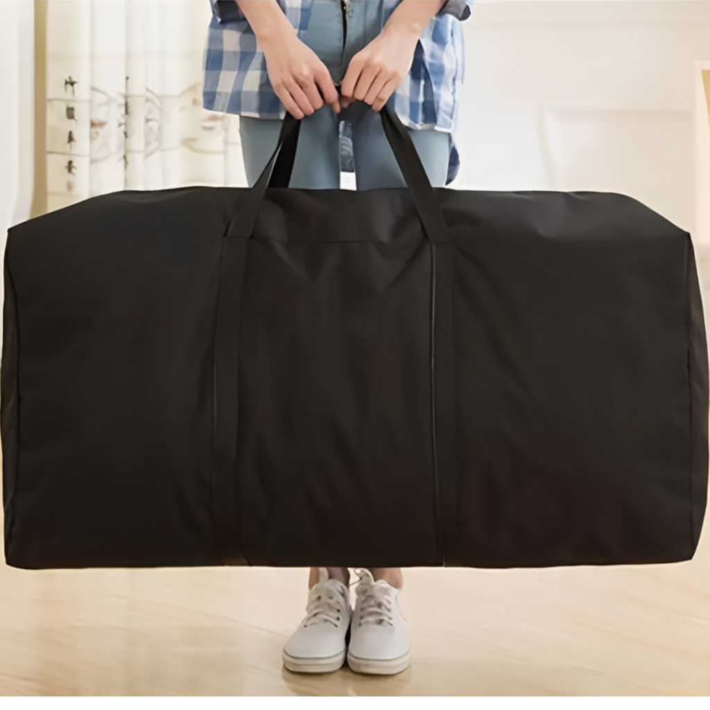 Bolsa Sacoleira Grande Viagem, Compras, Mudança, Multiuso, Armazenamento - Impermeável