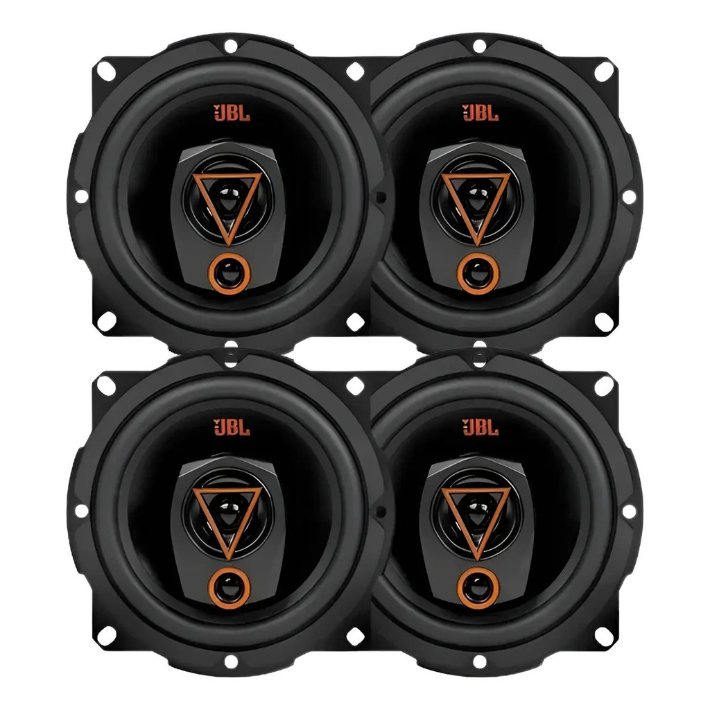 Kit com 2 Pares Alto falantes Jbl 5trms80 Multisystem 5 polegadas totalizando 320wrms