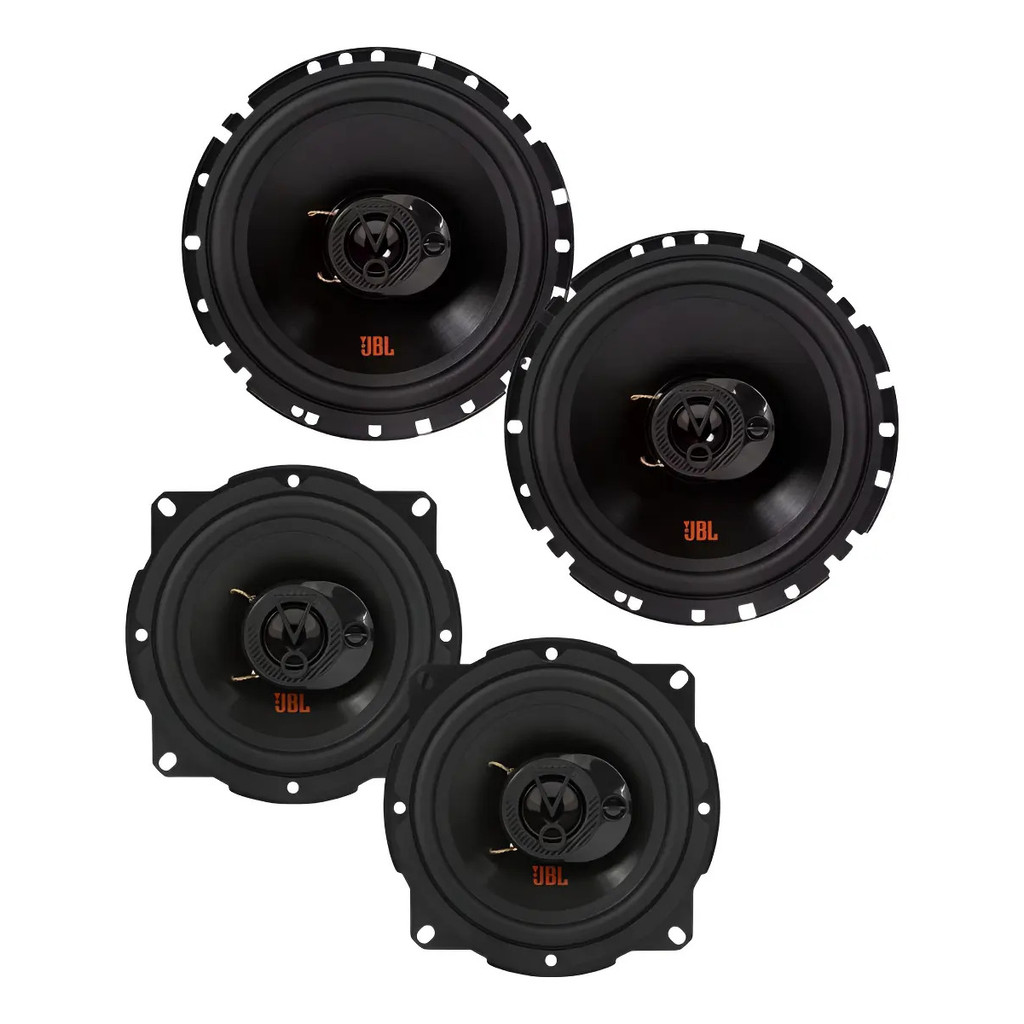 kit com Alto Falante 6 e 5 Polegadas Jbl flex 4 Triaxial totalizando 220wrms