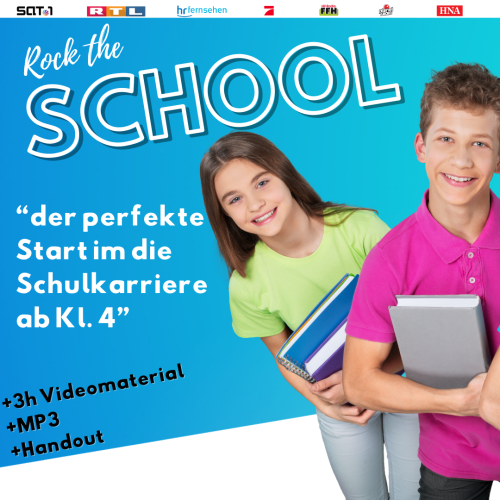 ROCK THE SCHOOL - Lernen lernen - Schüler Onlinekurs