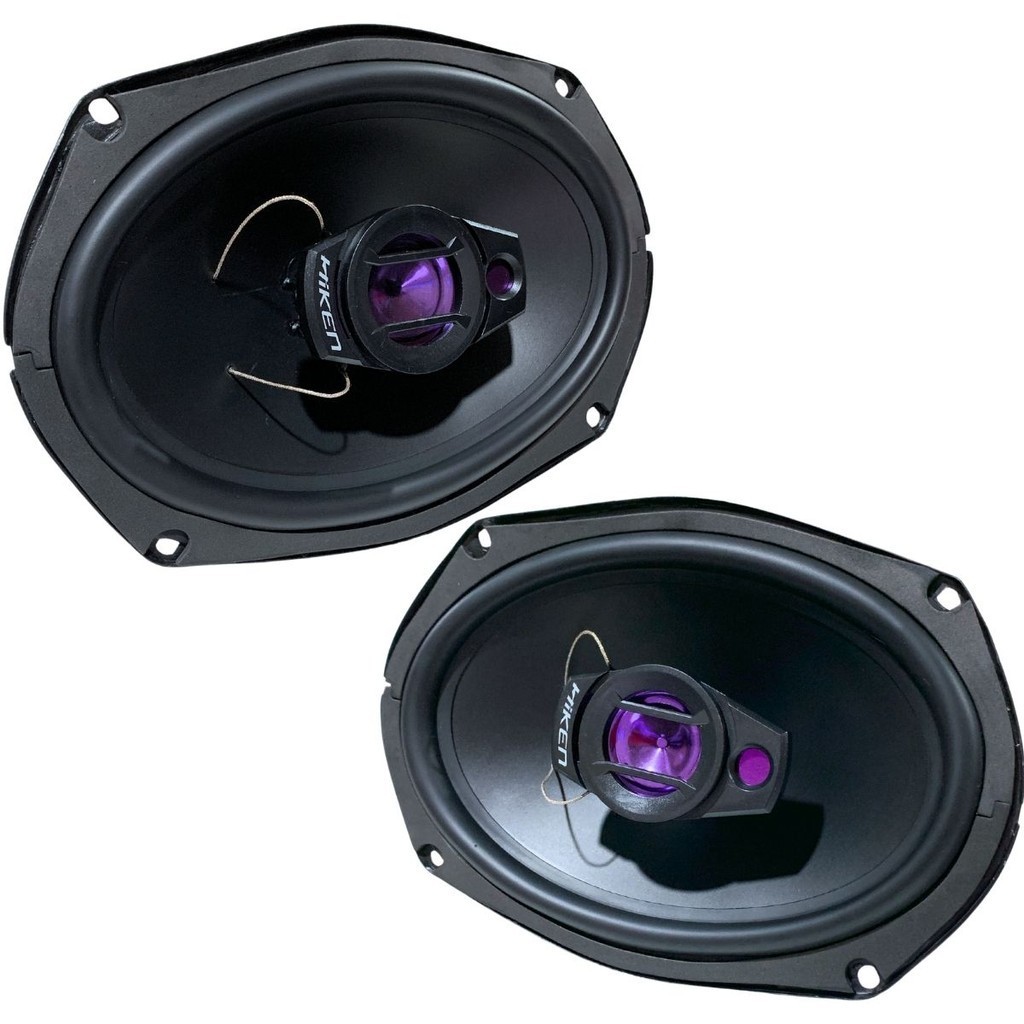 KIT ALTO FALANTE QUADRIAXIAL 6X9 POLEGADAS TAMPÃO 200W 4R PT