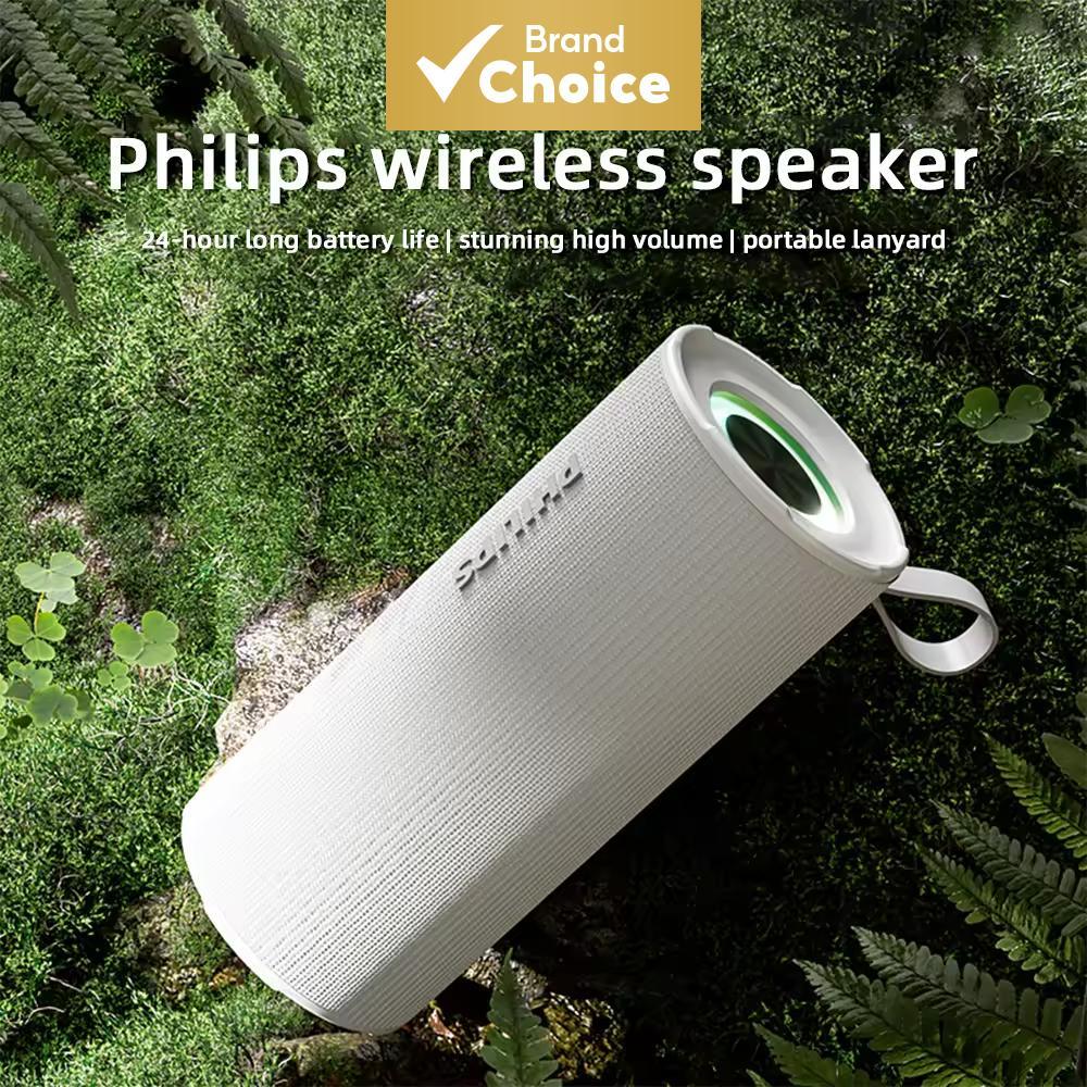 Philips TAS3150 Alto-Falante Bluetooth Com Baixo À Prova De Água 24H Sem Fio Desktop PC Laptop TV Acampamento Ao Ar Livr