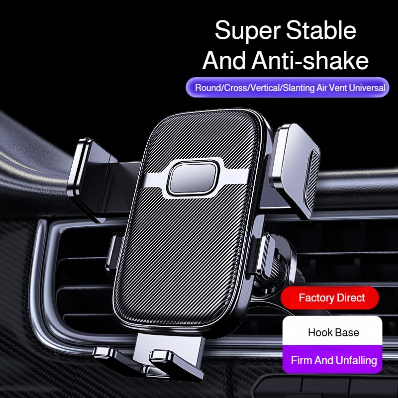 Car Mount Adjustable Angle Hooks Navigation Bracket Vehicle Stable Fixation Smooth and Rounded