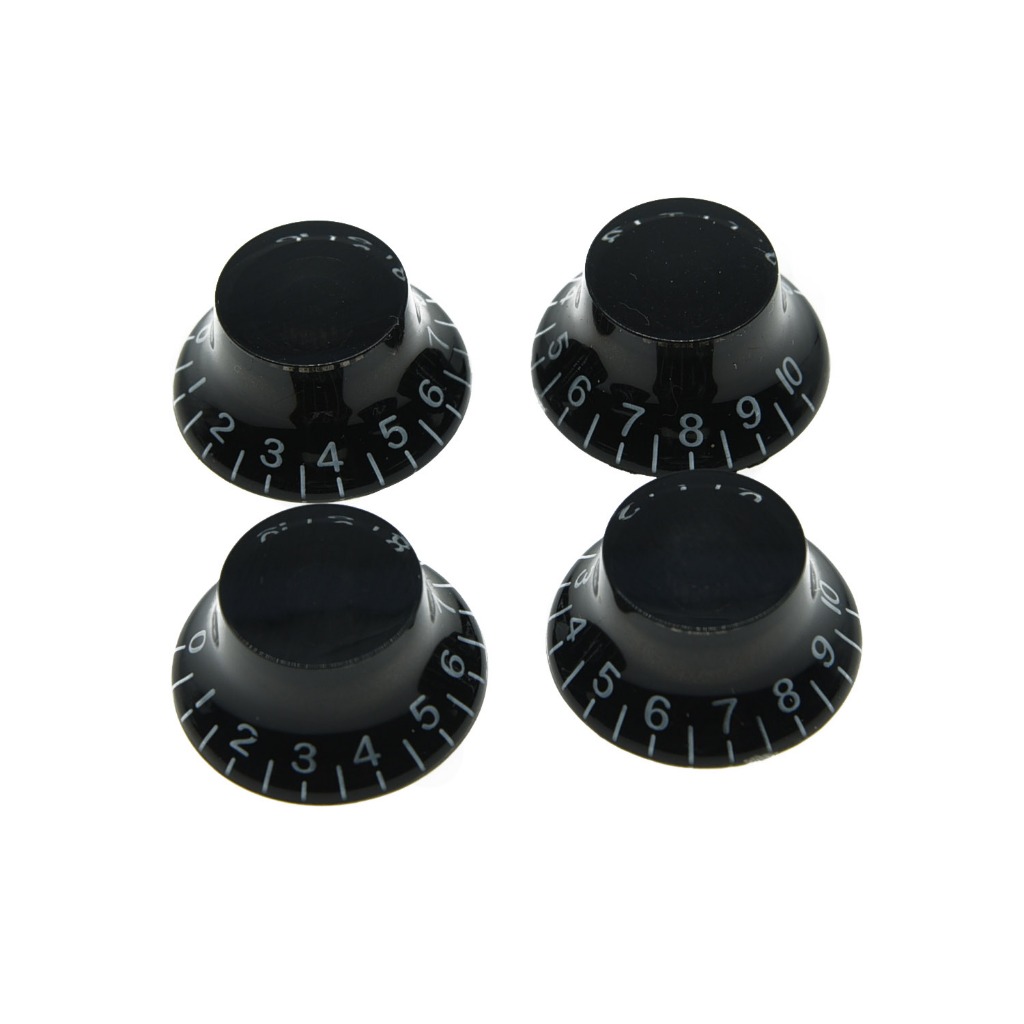 KAISH 4pcs LP Guitar Bell Knobs Top Hat Para Epi Les Paul/Import Bass