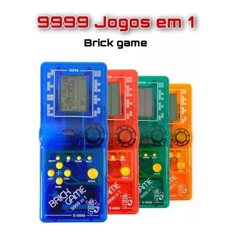 Vídeo Game Portátil 9999 Jogos In 1 Mini Game Antigo Retrô