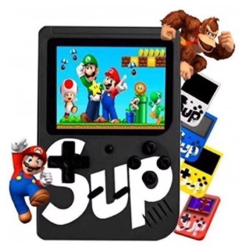 Mini VideoGame Nintendo Portátil 400 Jogos Mini Game Retro Jogos Antigos Console Sup Game Box com TV