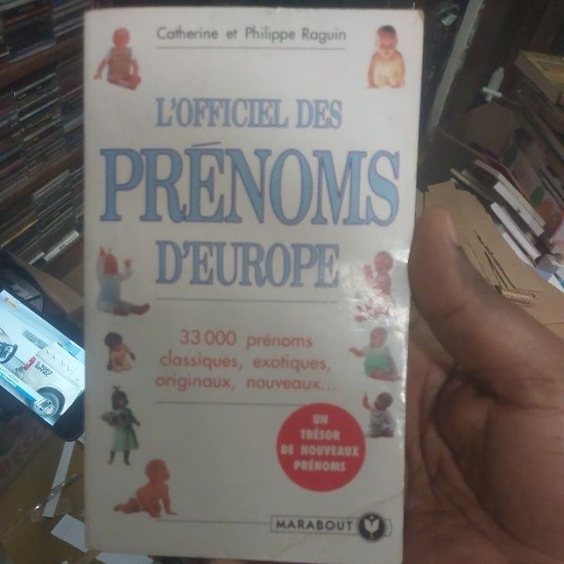Livro - L'Officiel Des Prénoms D'Europe (Em Francês) - Catherine et Philippe Raguin