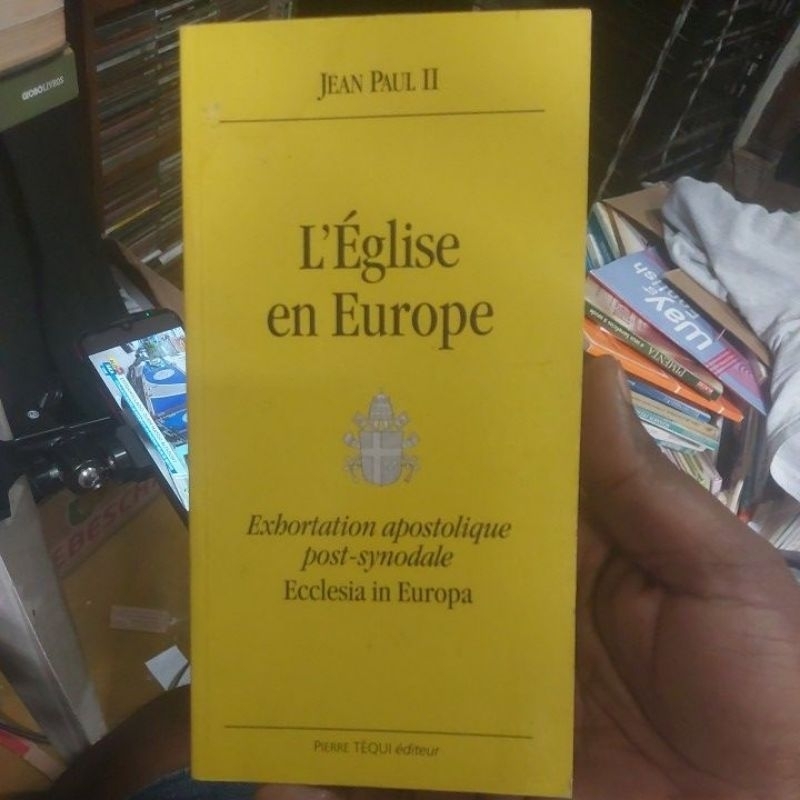 Livro - L'Église en Europe. -  Exhortation Apostolique Post-Synodale Ecclesia in Europa (em Francês) - Jean Paul II