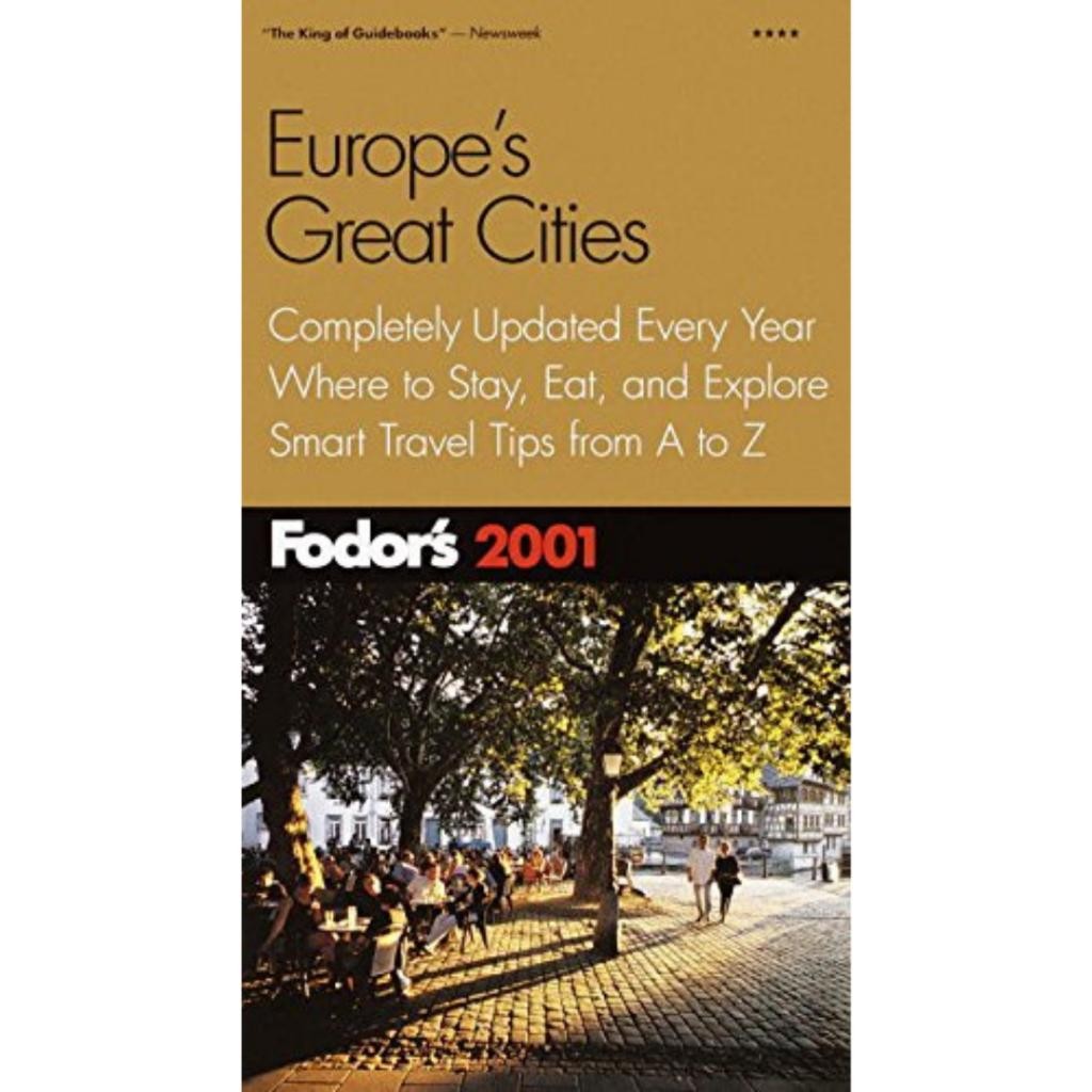 Livro: Fodor's Europe's Great Cities 2001 Autor: Fodor's (Inglês - Outlet)