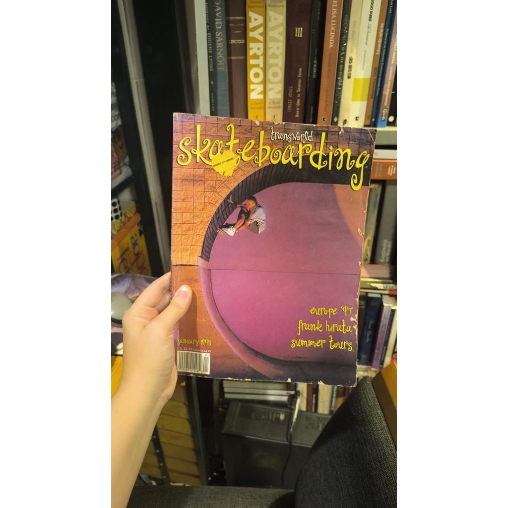 Transworld Skateboarding - Europe 97 - 1998 N 1 autor Revista
