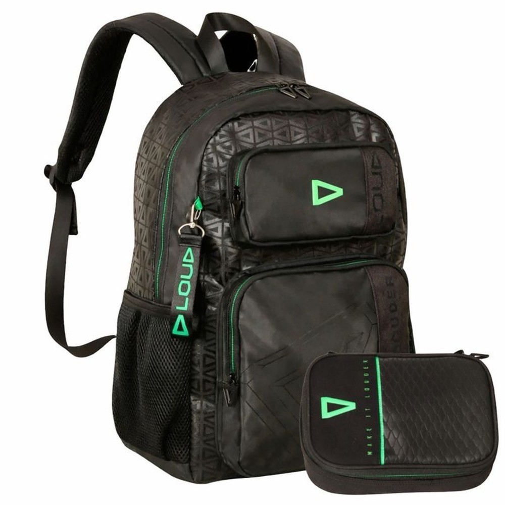 Kit Escolar Mochila Estojo Loud Gamer Original Clio