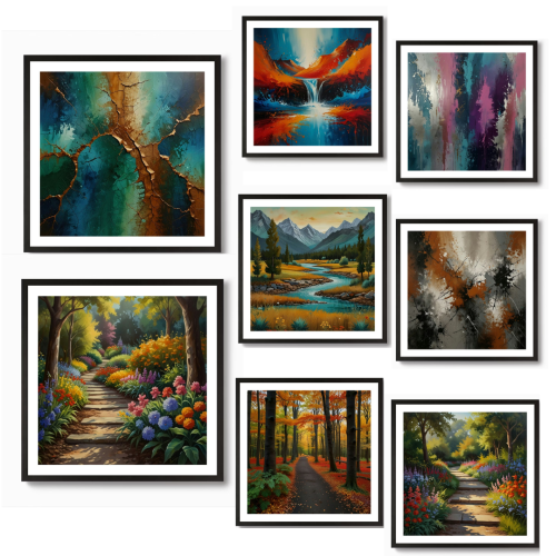 Commercial Use 30 Digital Art Ready For Sale