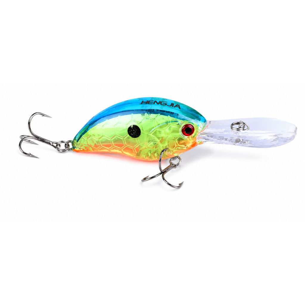 Isca Artificial de fundo Crank Pesca 13gr 9cm Tucunare  125
