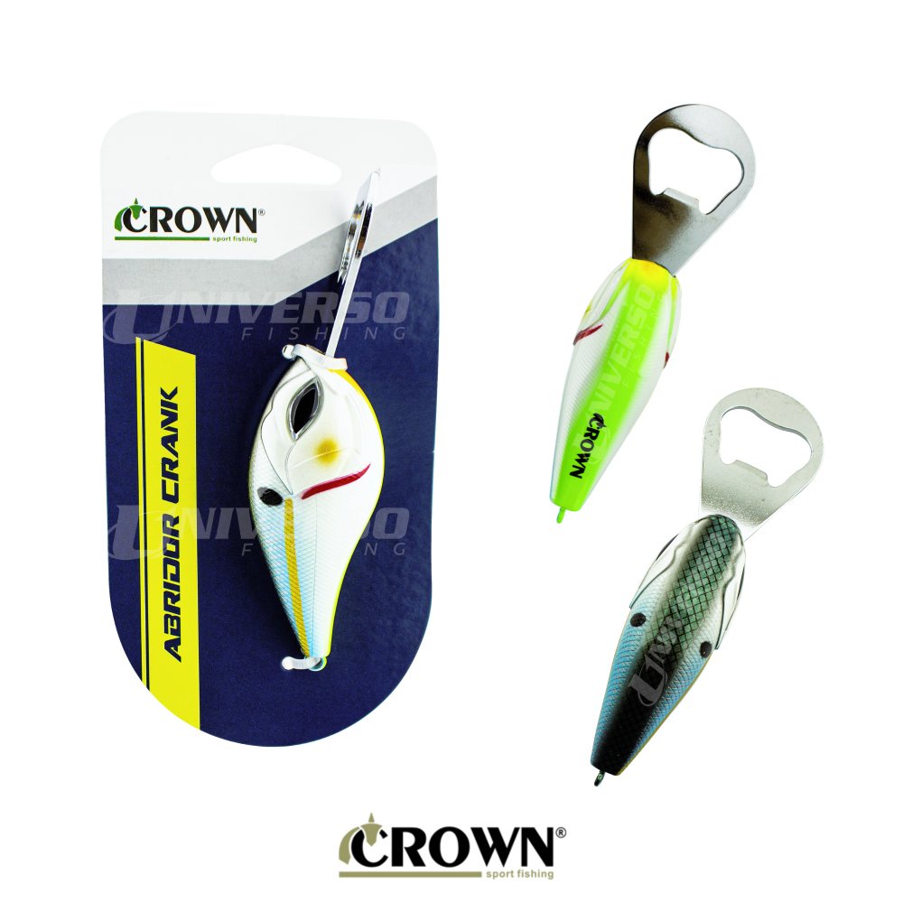 Abridor Crown de garradas modelo isca | Crank CR46