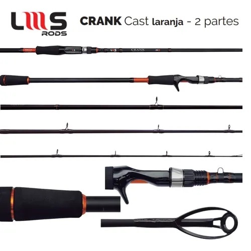 Vara Carretilha Lumis Crank Im8 2,70 M 30-60 Lb 2 P cobre