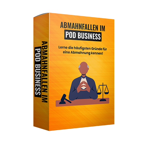 Abmahnfallen im Print on Demand Business