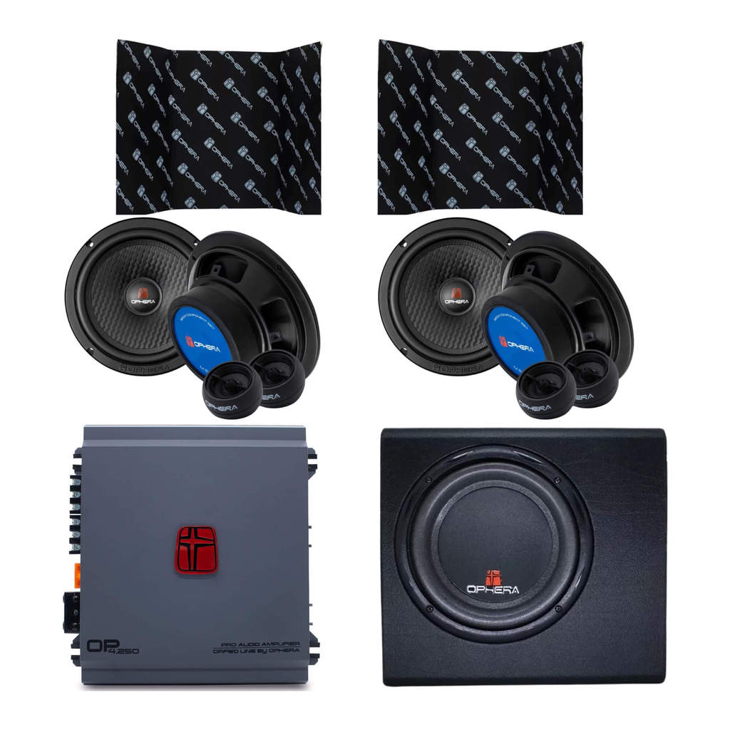 Kit Manta Acústica 10 Folhas + 4 Alto Falantes 6