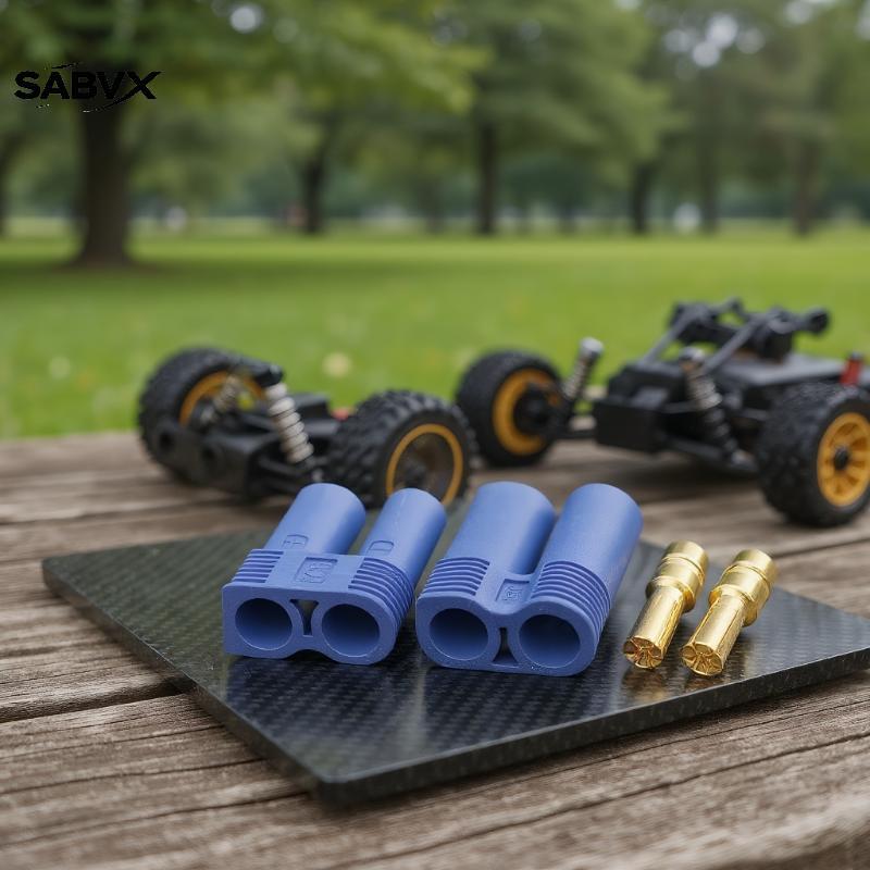 SABVX 5/10 Pçs Macho E Fêmea Banhado A Ouro Banana Plug EC5 Conector Kit Para Circuito RC Masculino Feminino Bala Peças