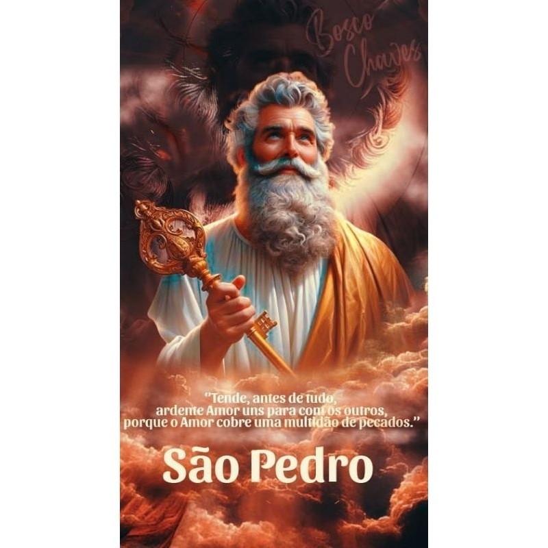 Quadro: São Pedro com As Chaves do Céu.