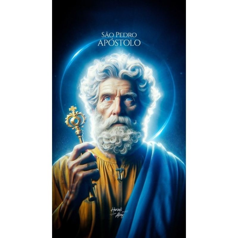 Quadro: São Pedro com As Chaves do Céu.
