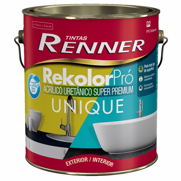 Rekolor Pró Unique Premium Acetinado Renner 3,5 lts