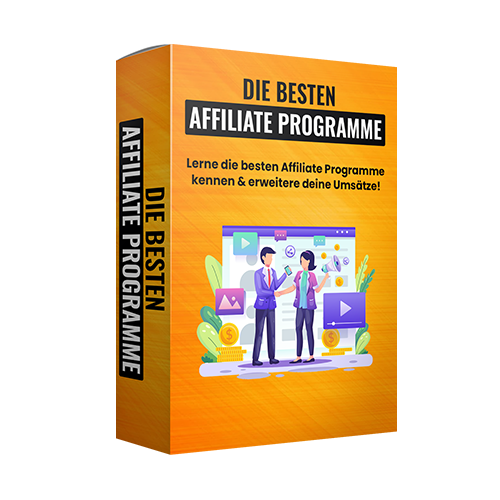 Die besten Affiliate Programme