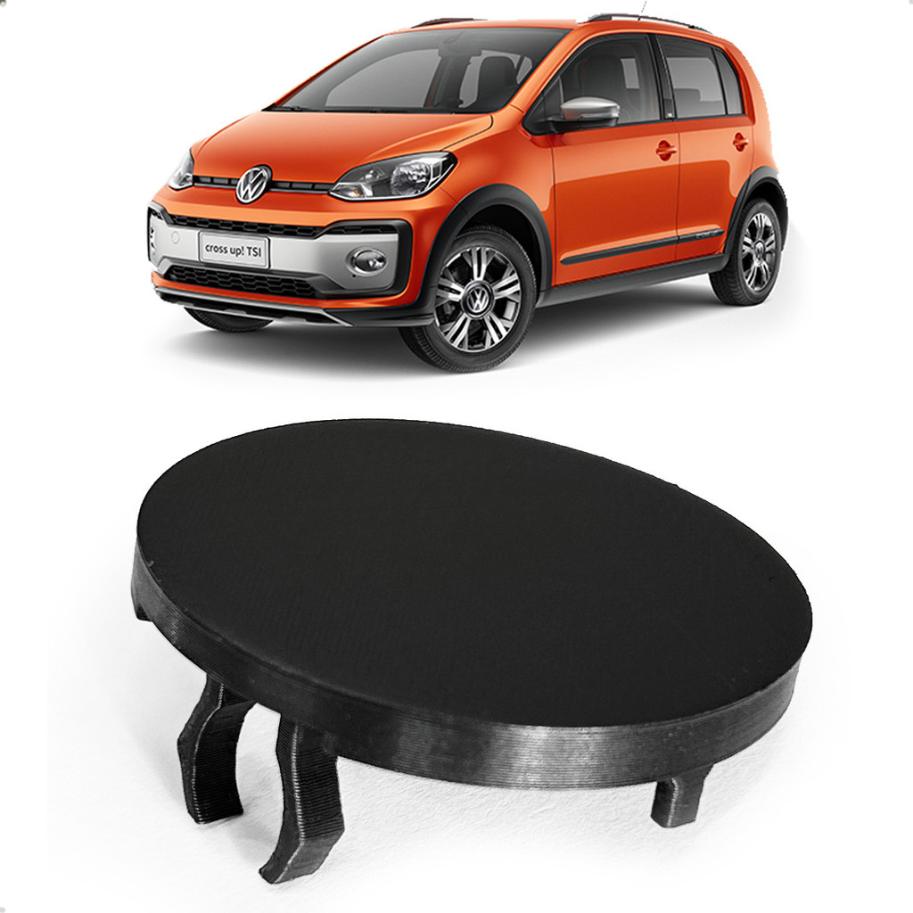 Tampa Reboque Guincho Volkswagen Up Xtreme 2018 a 2021 Dianteiro Furo Capa Para-choque Frontal