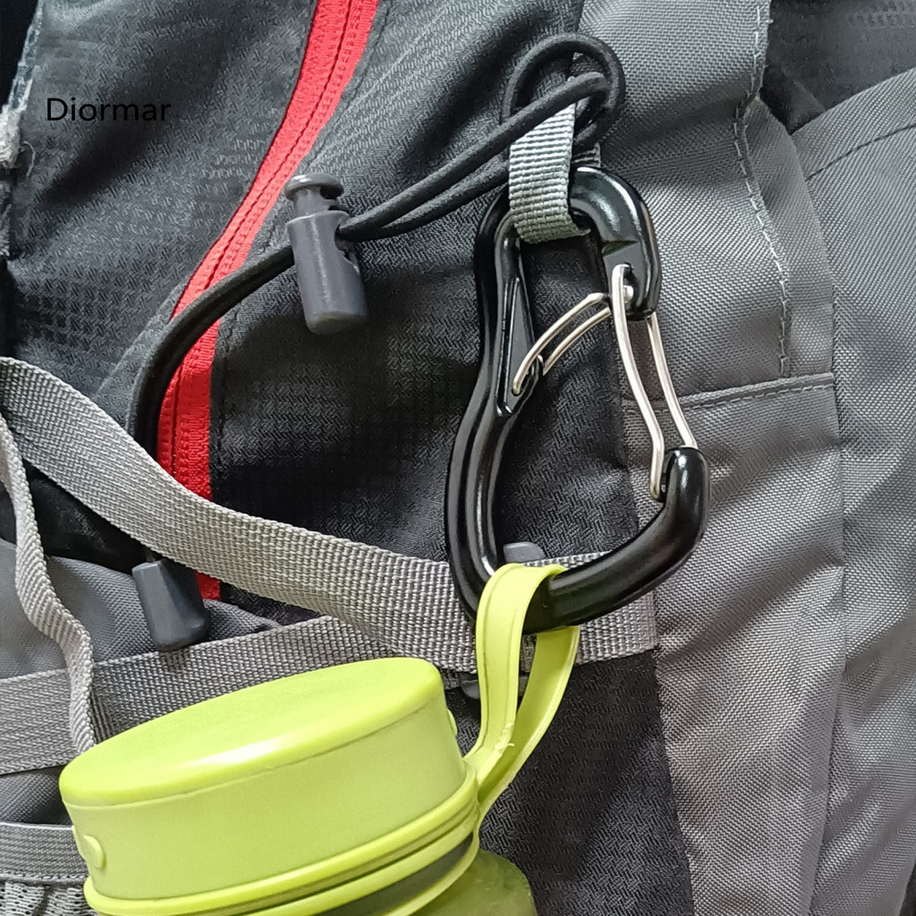 Camping Accessories Carabiner Hook Heavy-duty Clip High-strength D-ring Lightweight Strong Load-bearing Tool for Outdoor